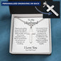 To My husband Necklace Personalized Ball Chain