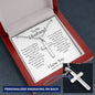 To My husband Necklace Personalized Ball Chain