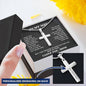 Cross Necklace for Son from Mom | Birthday Gifts for Son from Mom | To My Son Cross Necklace | Necklace Gift for Son from Mom
