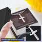 To My Man Cross Necklace