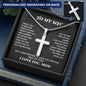 Cross Necklace for Son from Mom | Birthday Gifts for Son from Mom | To My Son Cross Necklace | Necklace Gift for Son from Mom