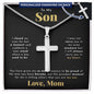 To My Son, Graduation Gift from Mom & Dad, Son Graduation, Necklace Gift for Son, Chain Necklace, Graduation Gifts Ideas for Son