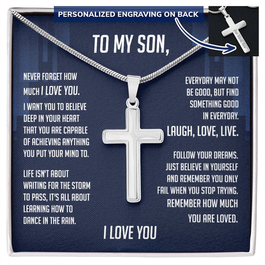 To my son, i love you