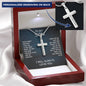 To My Son Cross Necklace I Will Always Love You