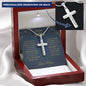 Gift for Son, Son Cross Necklace, Necklace for Boy, Gift Set for Son, To My Son Necklace, Gift for Son from Mom