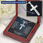 To My Son Cross Necklace I Will Always Love You