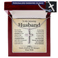 The Man I Choose Everyday | Personalized Cross Necklace | Gifts For Him