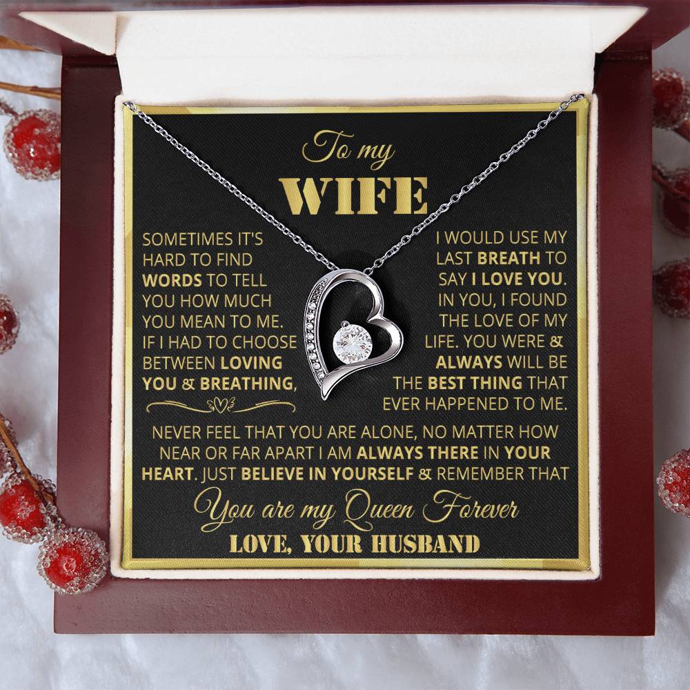 1, TO MY WIFE