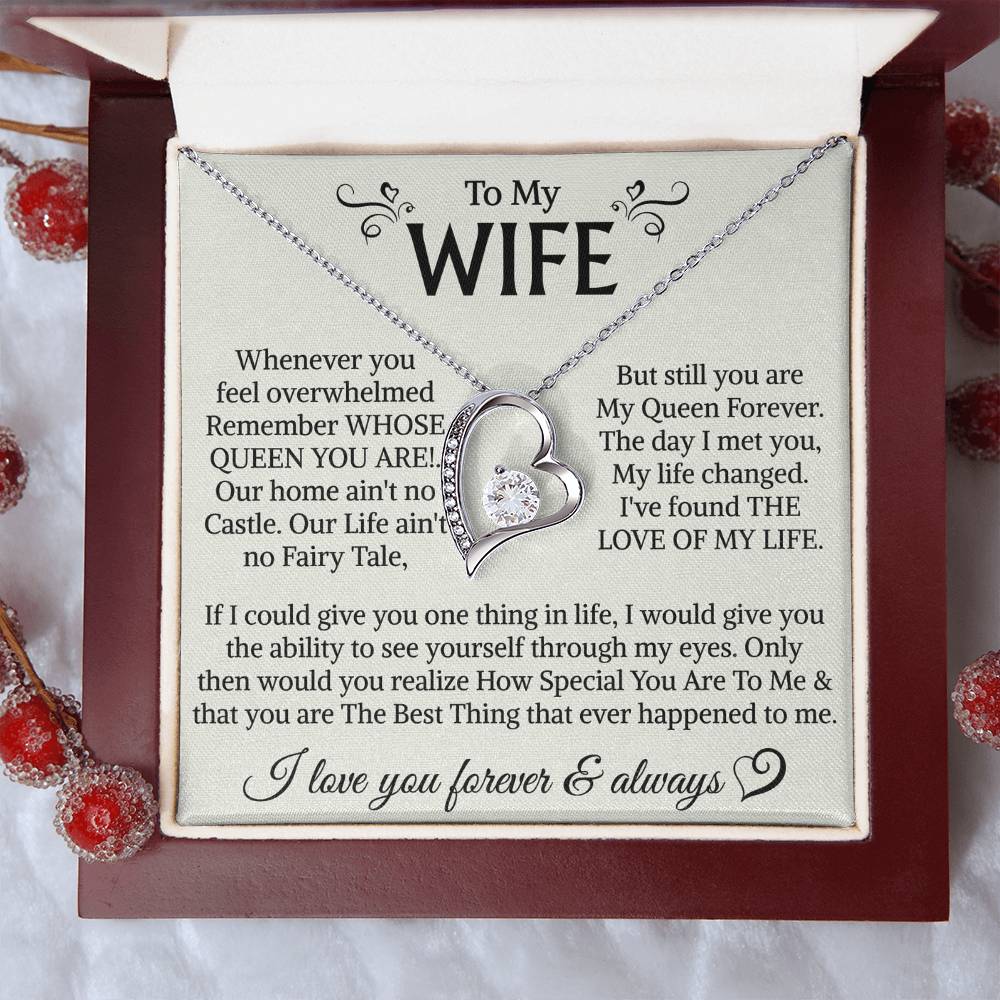 to my wwife