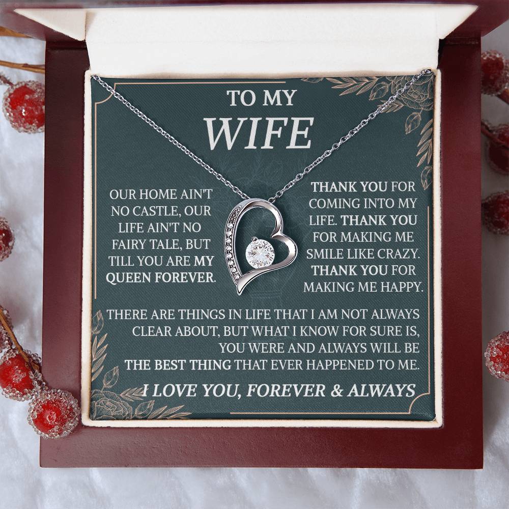 to my wife