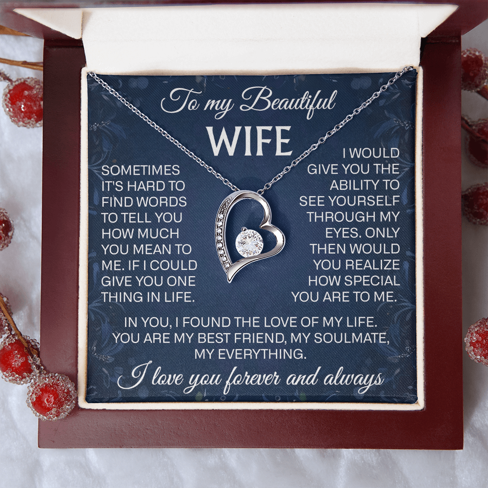 to my wife