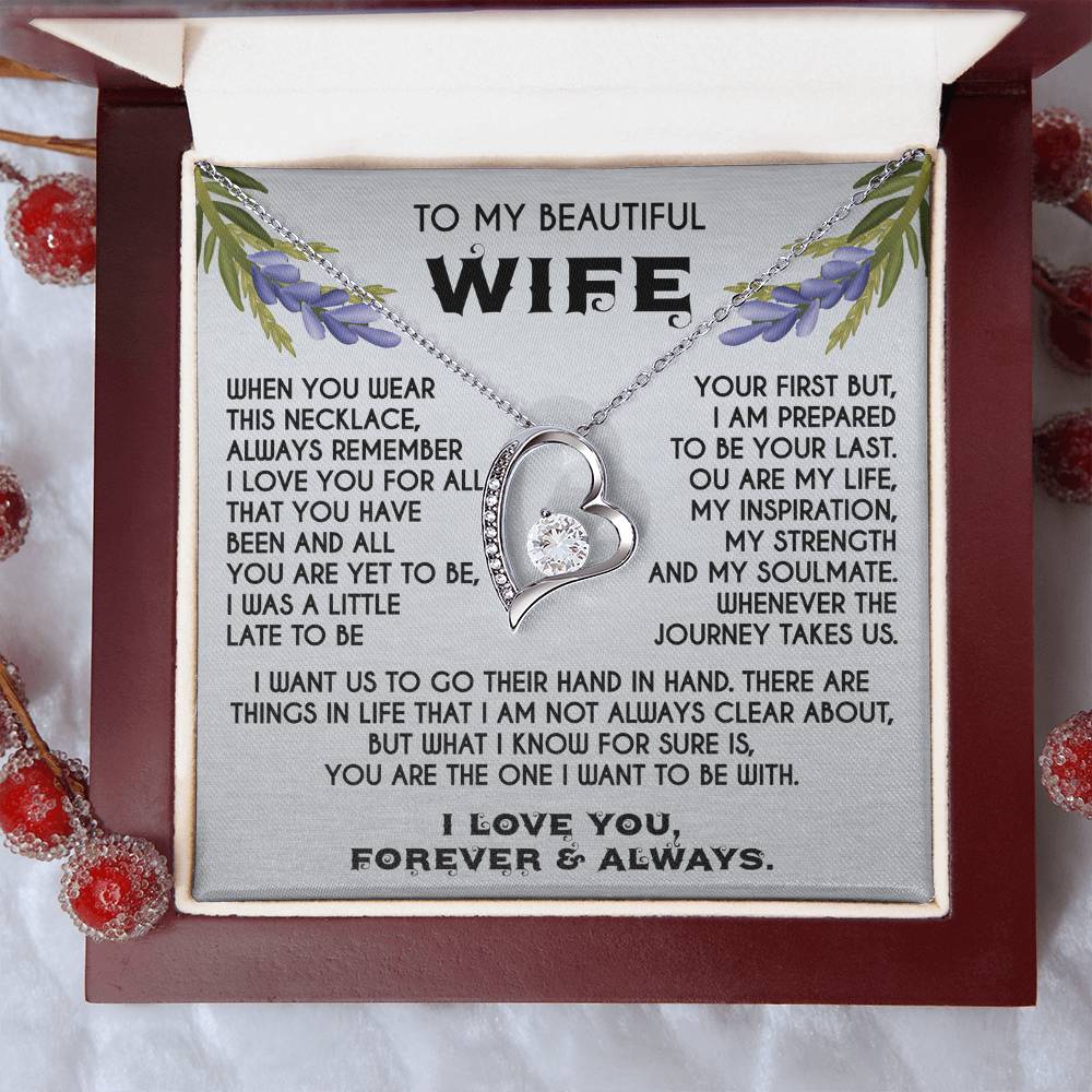 to my wife