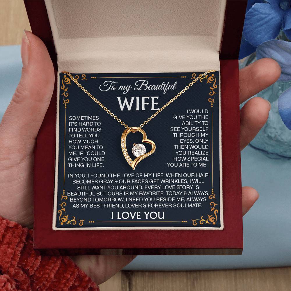 to my wife