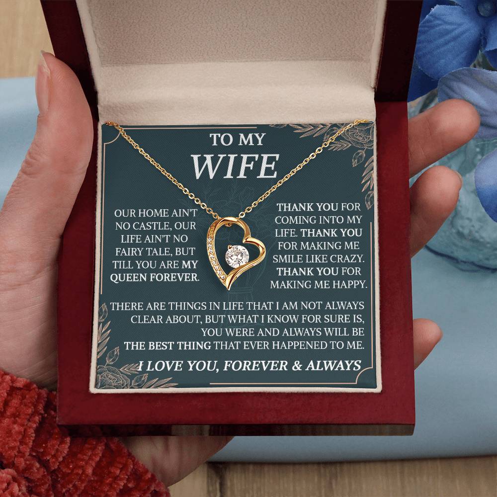 to my wife