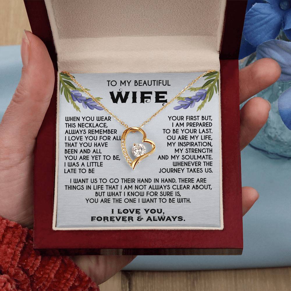 to my wife