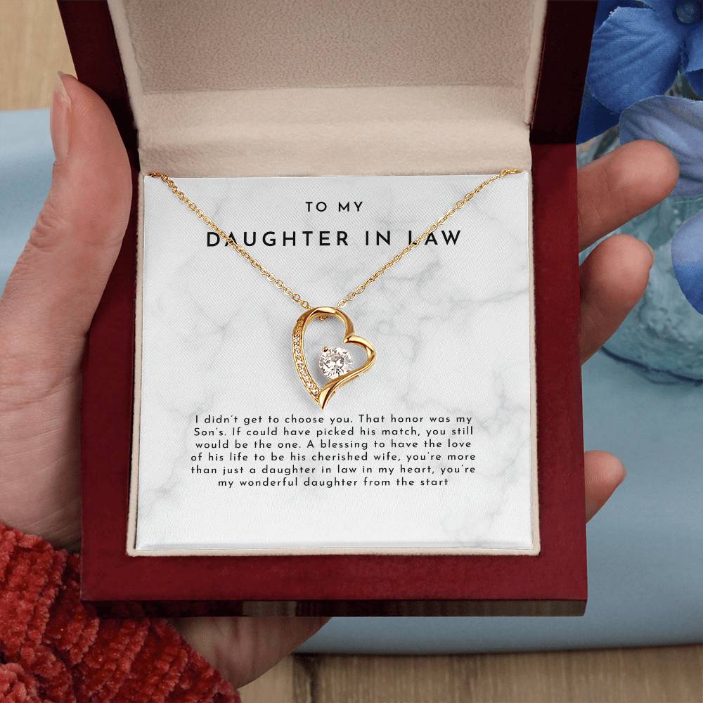 Daughter-in-law Gifts, Daughter-in-law birthday Gifts, Daughter-in-law necklace, Daughter-in-law Jewelry