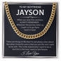 boyfriend cuban link chain