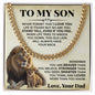 To My Son Cu Ban Necklace