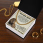 To My Son Cu Ban Necklace