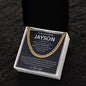 boyfriend cuban link chain