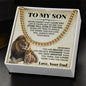 To My Son Cu Ban Necklace