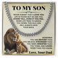 To My Son Cu Ban Necklace