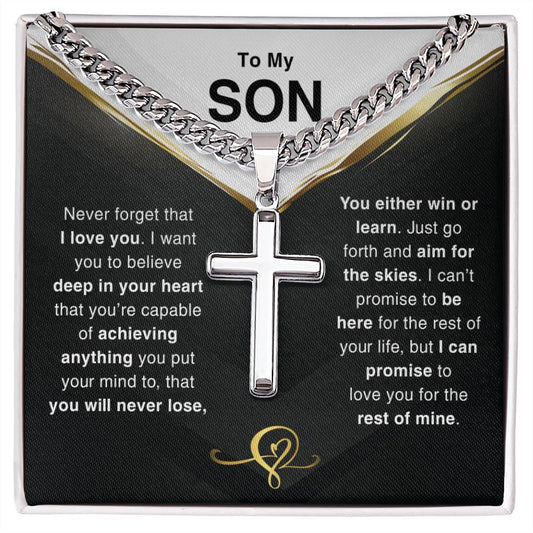 To My Son From Mom Dad