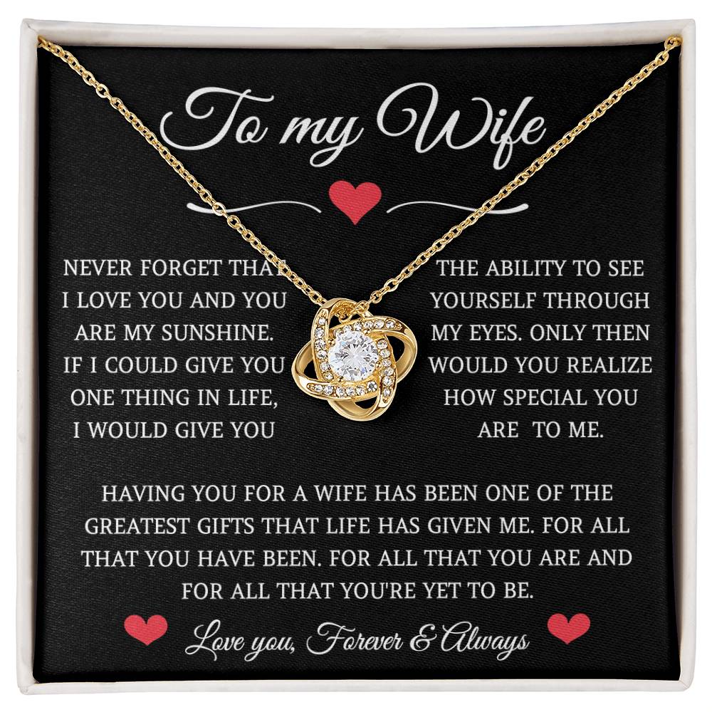 to my wife grg