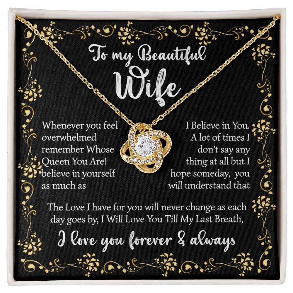 to my wife