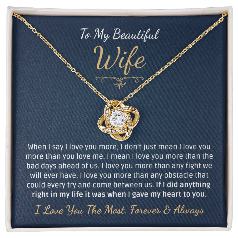 to my wife purple
