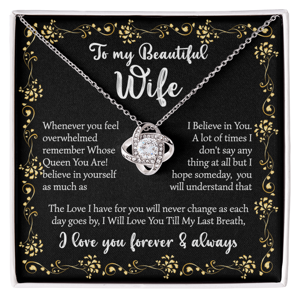 to my wife