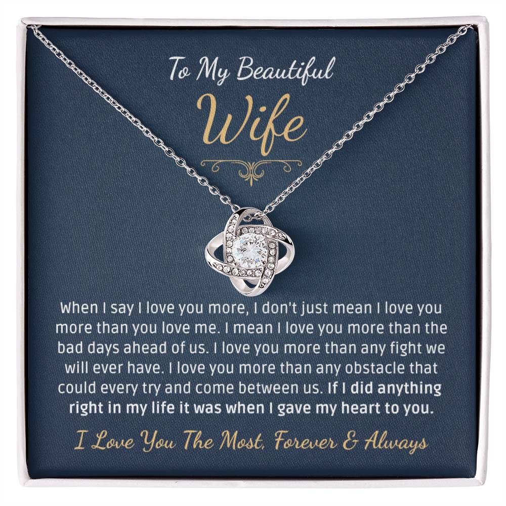 to my wife purple