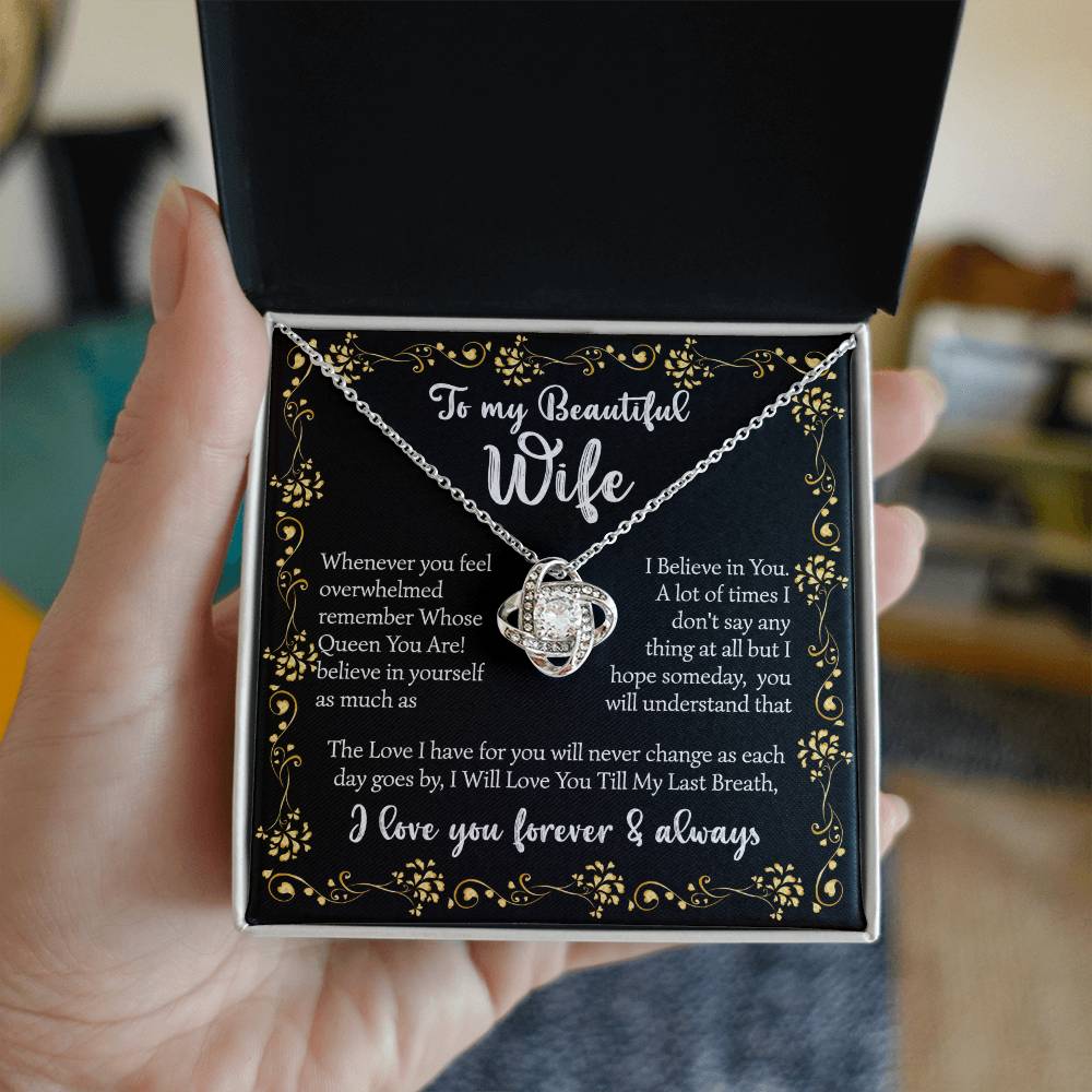 to my wife