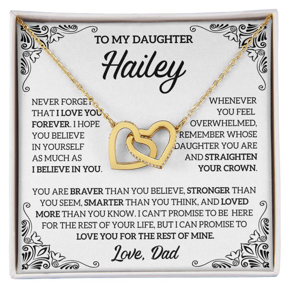 to my daughter custom