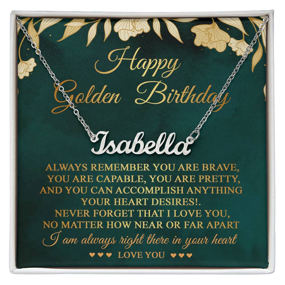 gold den birthday