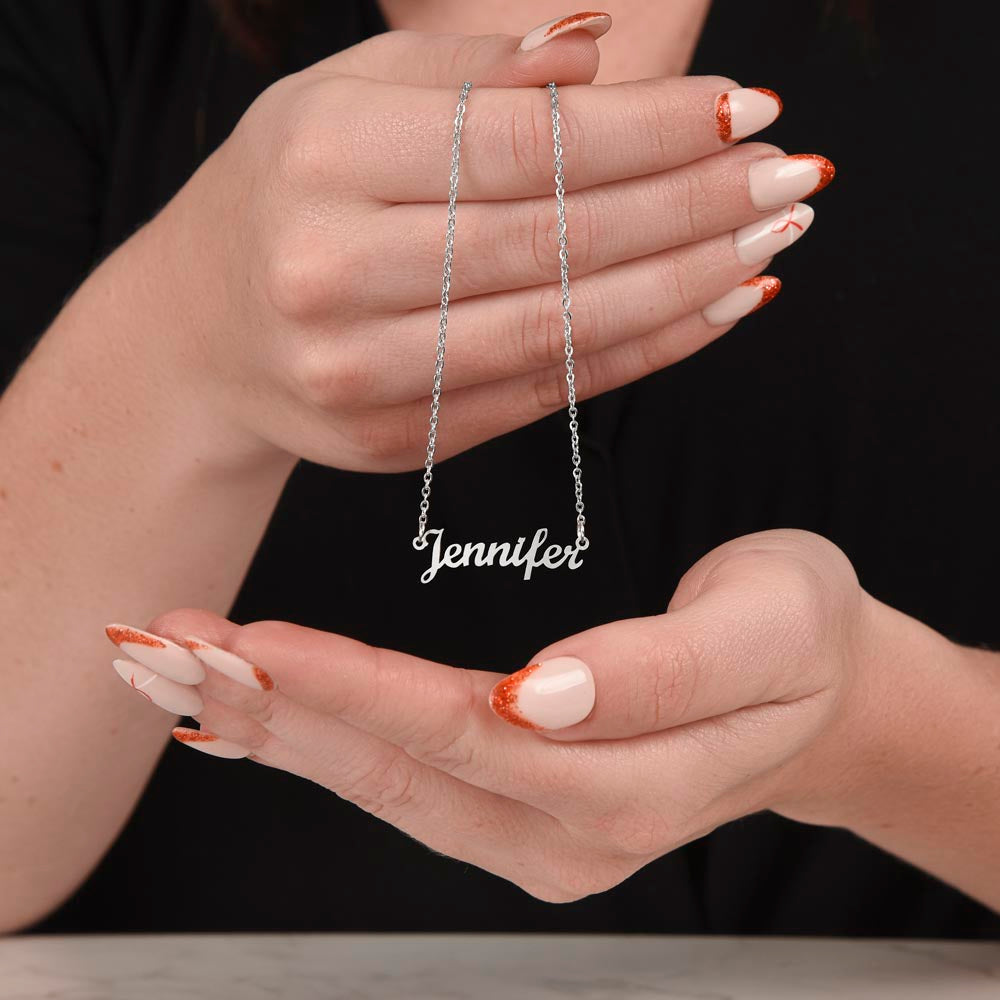 217 daugher name neckalce