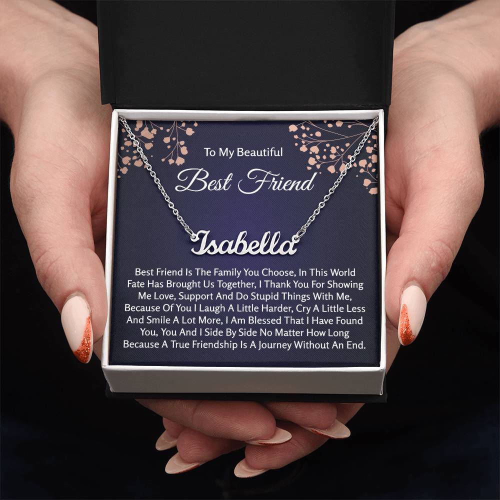 Gift For Best Friend | Best Friend Personalized Necklace | Best Friend Birthday | Best Friend Birthday | Best Friend Jewelry