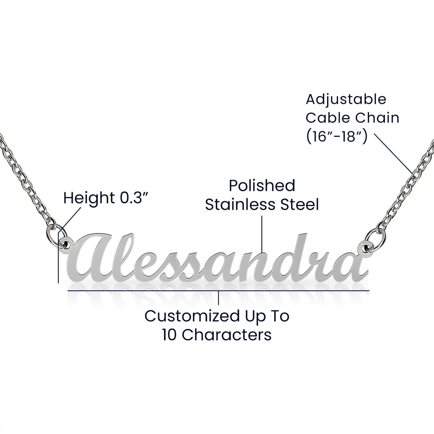 217 daugher name neckalce