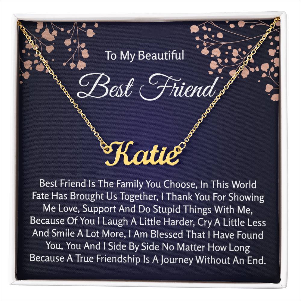 Gift For Best Friend | Best Friend Personalized Necklace | Best Friend Birthday | Best Friend Birthday | Best Friend Jewelry