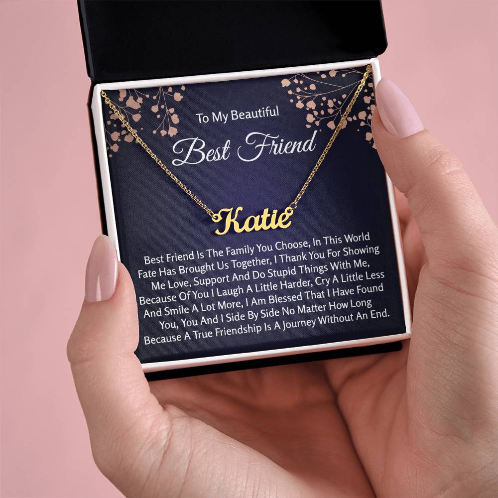Gift For Best Friend | Best Friend Personalized Necklace | Best Friend Birthday | Best Friend Birthday | Best Friend Jewelry