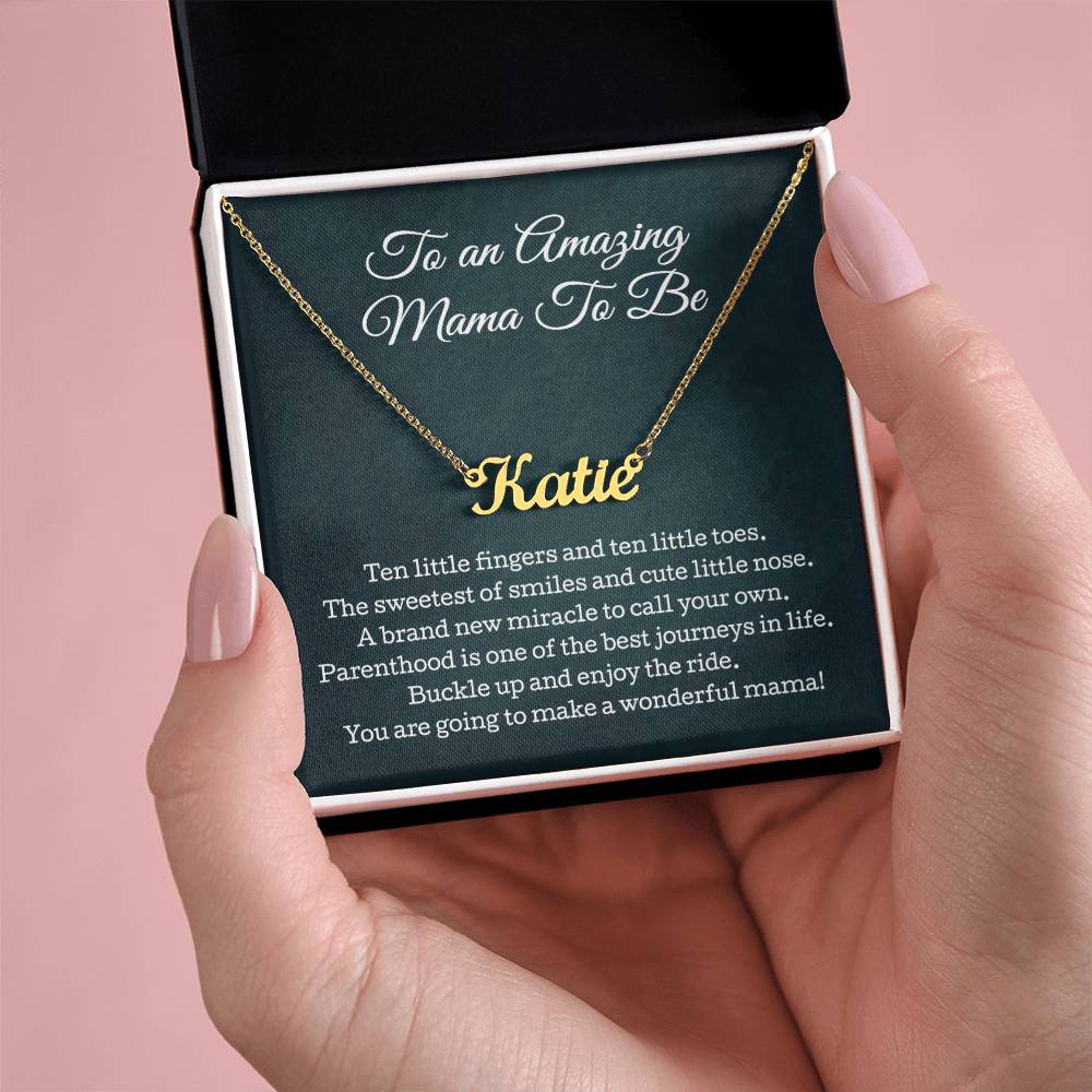 Personalized Name Necklace for Women, Mothers Day Wedding Christmas Birthday Gifts for Grandma, Mom, Mother in Law, Mother of the Groom, Daughter