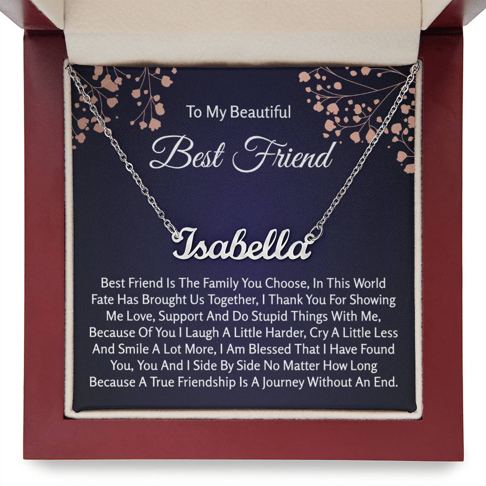 Gift For Best Friend | Best Friend Personalized Necklace | Best Friend Birthday | Best Friend Birthday | Best Friend Jewelry