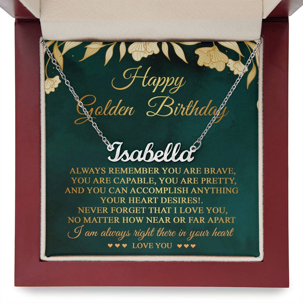 gold den birthday