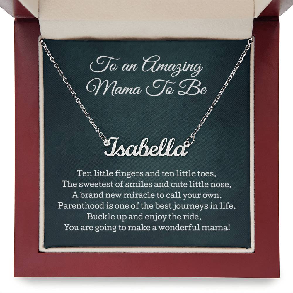 Personalized Name Necklace for Women, Mothers Day Wedding Christmas Birthday Gifts for Grandma, Mom, Mother in Law, Mother of the Groom, Daughter
