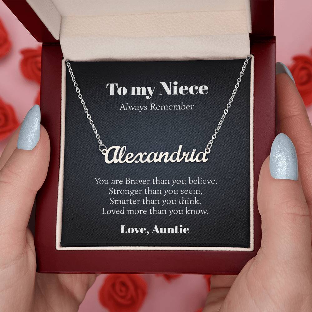 217 niece name necklace