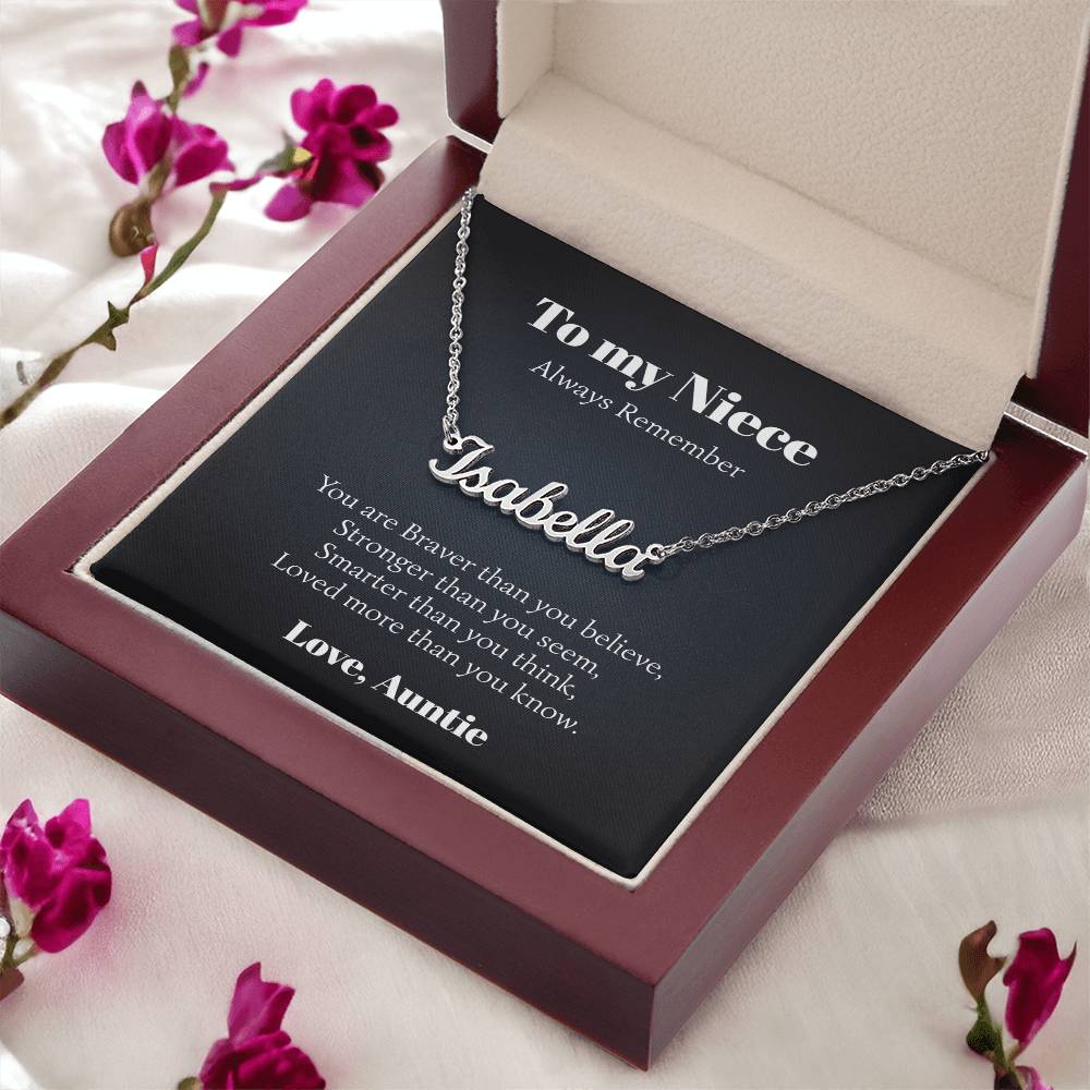 217 niece name necklace