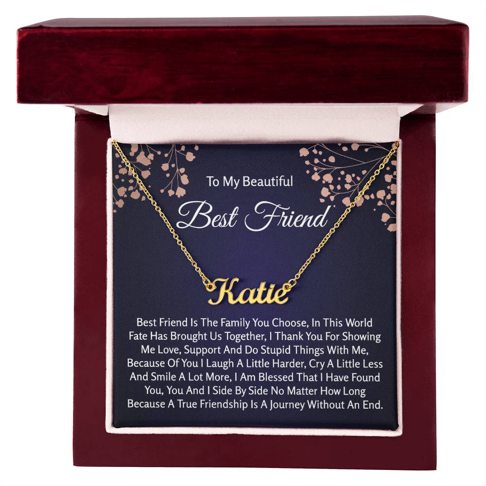 Gift For Best Friend | Best Friend Personalized Necklace | Best Friend Birthday | Best Friend Birthday | Best Friend Jewelry