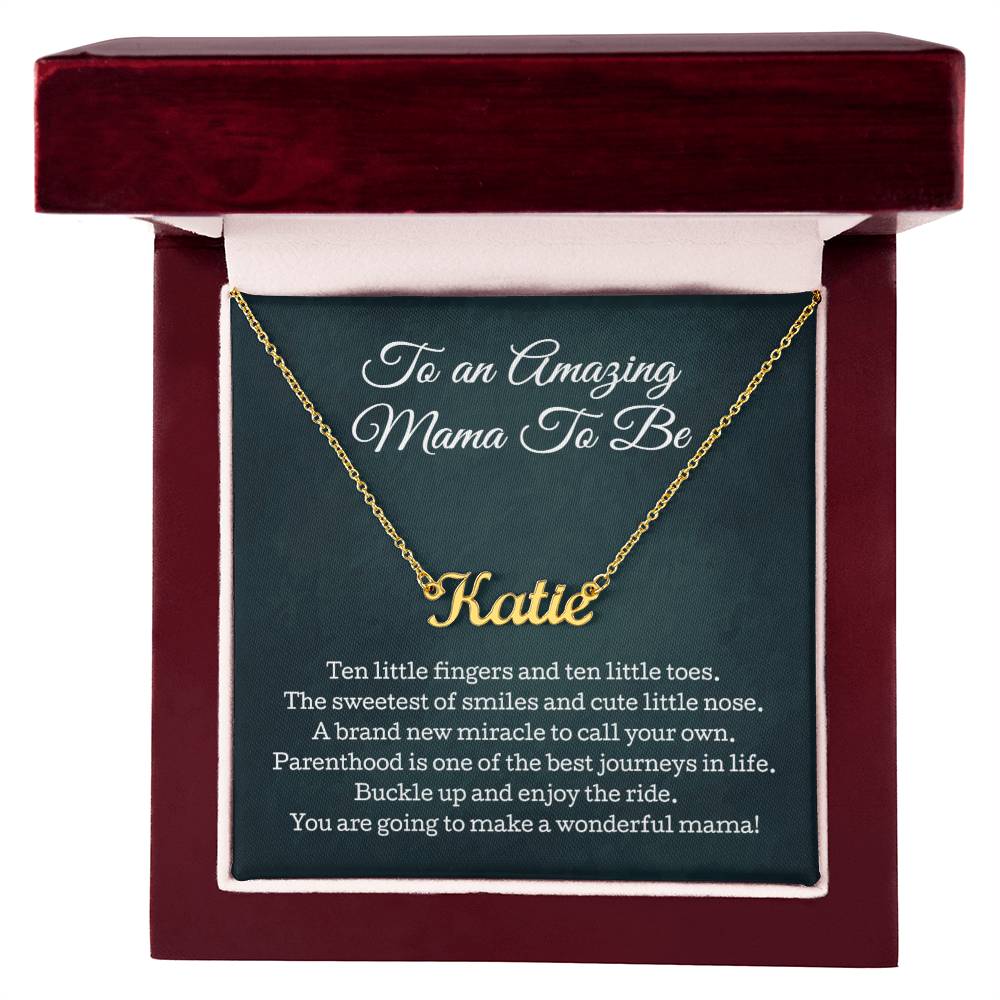 Personalized Name Necklace for Women, Mothers Day Wedding Christmas Birthday Gifts for Grandma, Mom, Mother in Law, Mother of the Groom, Daughter