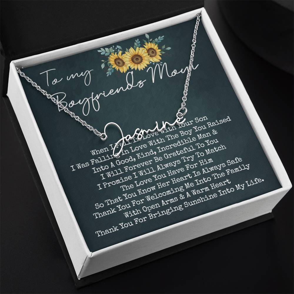 to my boyfriend's mom