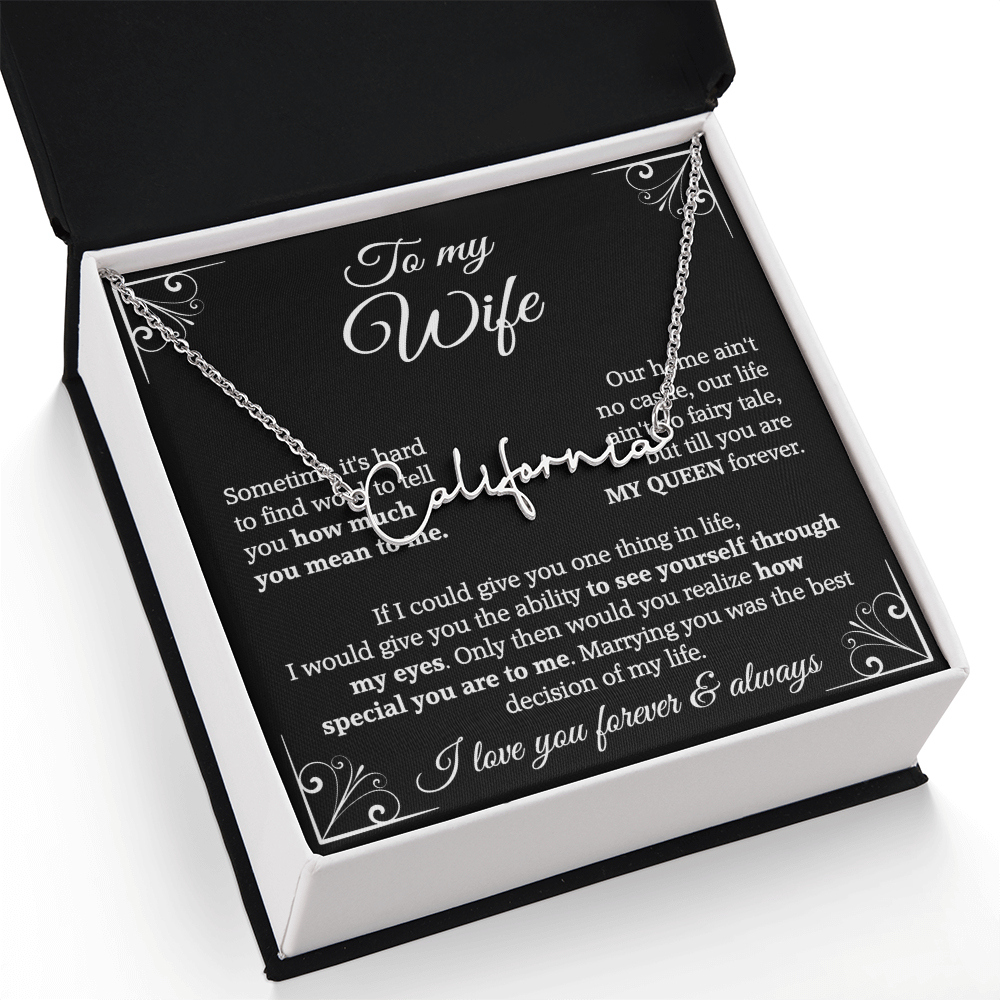 to my wife name best